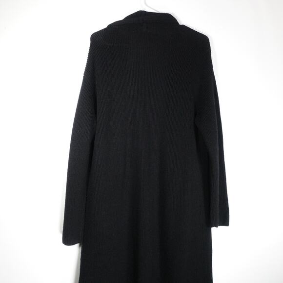 VGUC Quince Quince Australian Merino Wool Duster Cardigan Fisherman Women Medium - Picture 5 of 10